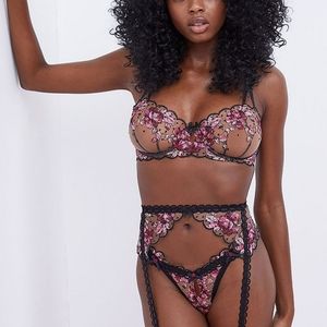For Love and Lemons Victoria's Secret Juliet Bra, SOLD Thong, SOLD Garter